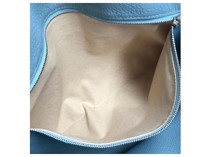 Hermès Borsa a Spalla/Tote Victoria Cabas HERMES Blu - vista 14