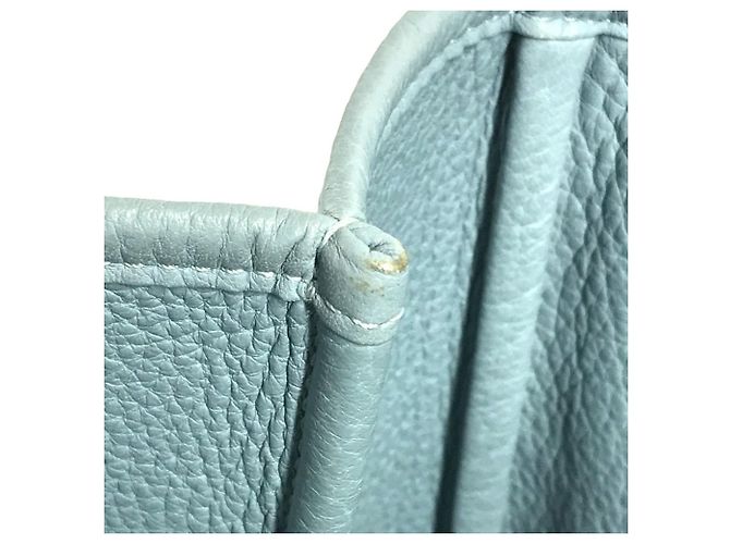 Hermès Borsa a Spalla/Tote Victoria Cabas HERMES Blu - vista 17