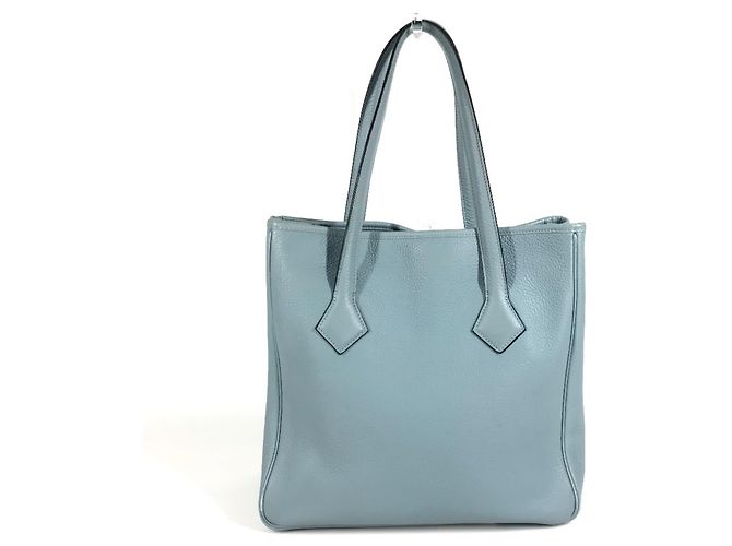 Hermès Borsa a Spalla/Tote Victoria Cabas HERMES Blu - vista 2