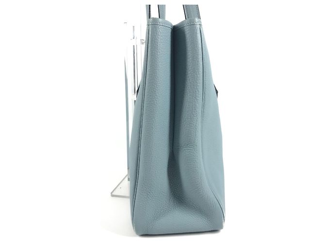 Hermès Borsa a Spalla/Tote Victoria Cabas HERMES Blu - vista 3
