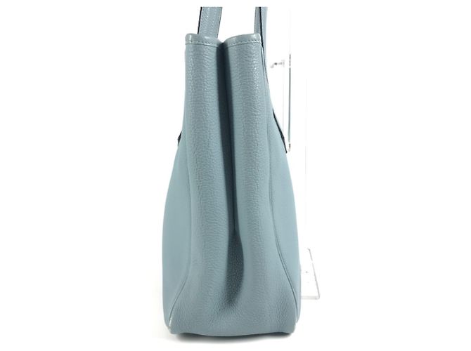 Hermès Borsa a Spalla/Tote Victoria Cabas HERMES Blu - vista 4