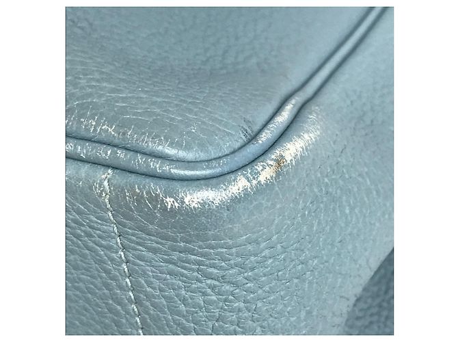 Hermès Borsa a Spalla/Tote Victoria Cabas HERMES Blu - vista 6