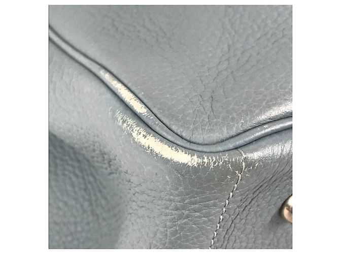 Hermès Borsa a Spalla/Tote Victoria Cabas HERMES Blu - vista 7