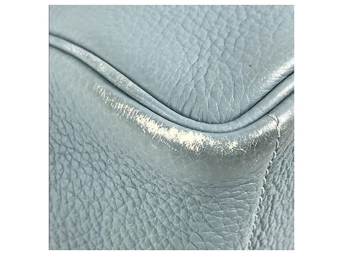 Hermès Borsa a Spalla/Tote Victoria Cabas HERMES Blu - vista 9