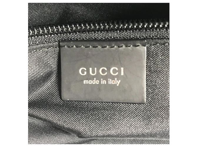 Borsa Tote Verticale GG di Gucci Nero - vista 12