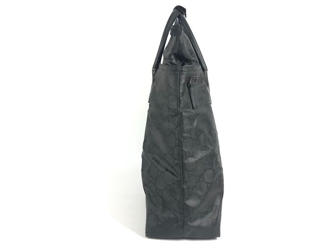 Borsa Tote Verticale GG di Gucci Nero - vista 3