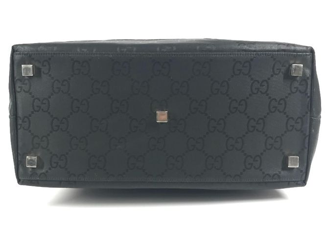 Borsa Tote Verticale GG di Gucci Nero - vista 5