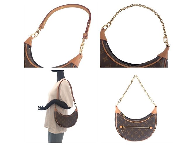 Louis Vuitton Monogram Loop Handtasche Braun Monogramm - Ansicht 6