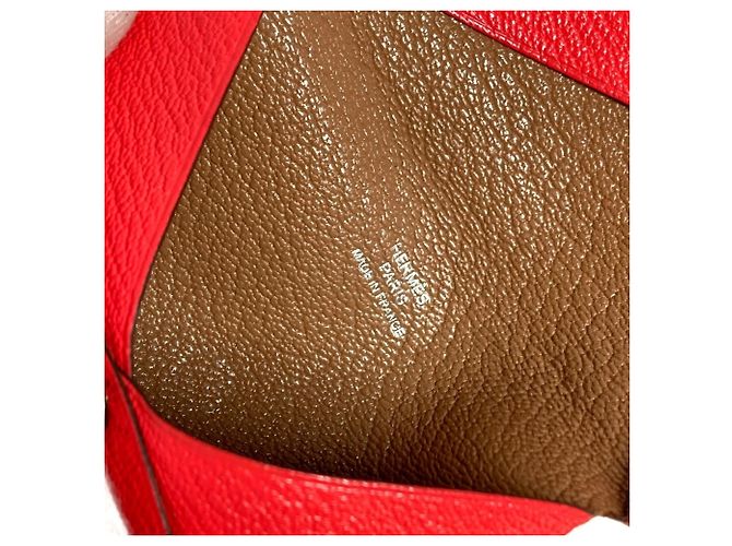 Hermès HERMES Calvi Verso Bicolor Wallet/Coin Purse - view 11