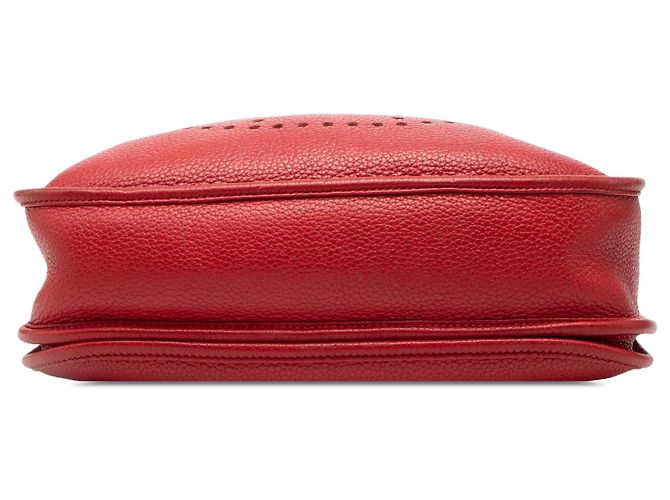 Hermès Evelyne III 29 in Pelle Clemence Rossa Rosso - vista 3