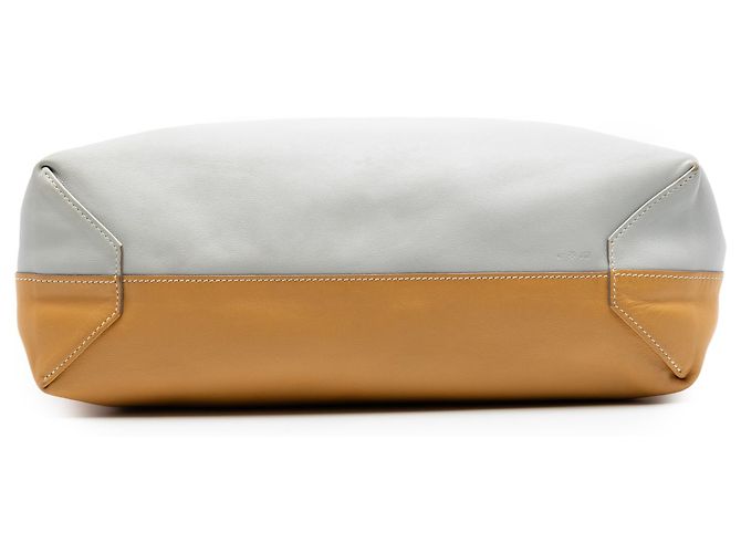Hermès White Multicolor Swift Double Sens Wende-Tote 36 Weiß Aus weiß - Ansicht 3