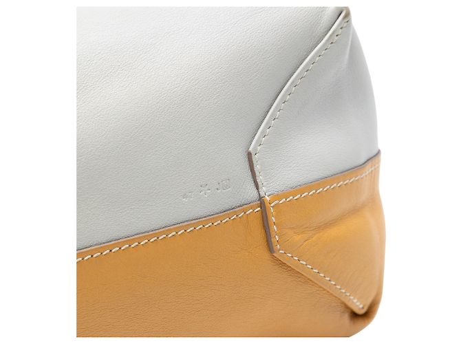 Hermès White Multicolor Swift Double Sens Wende-Tote 36 Weiß Aus weiß - Ansicht 6