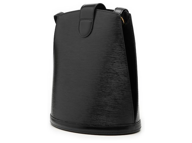Louis Vuitton Cluny Nero in Epi - vista 2