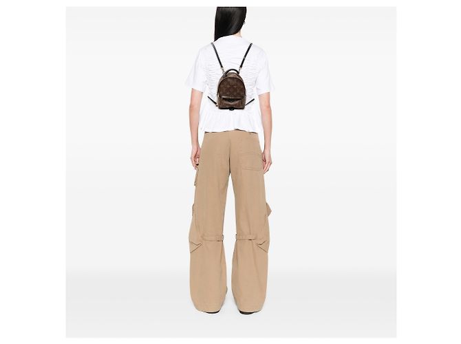 Mini Palm Springs Monogram Marron Louis Vuitton - vue 7