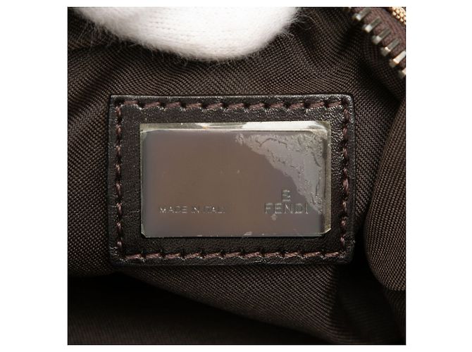 Fendi Beige Zucchino Austern Schultertasche - Ansicht 5
