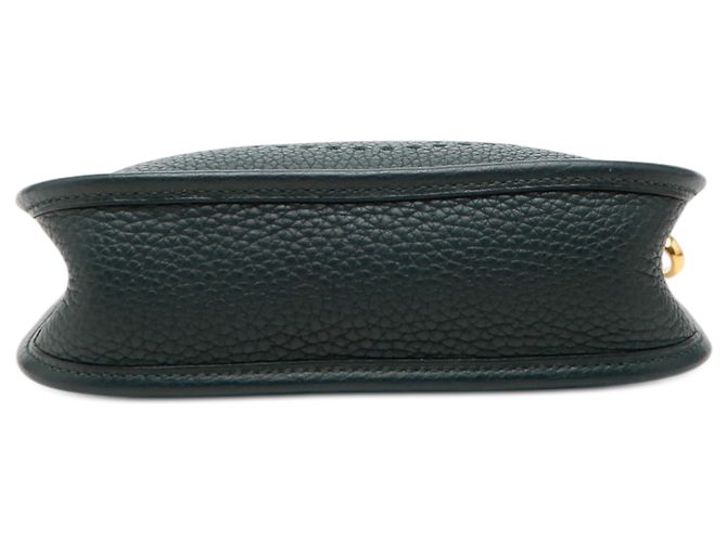Hermès Evelyne 16 Amazone in Pelle Clemence Verde Verde scuro - vista 3
