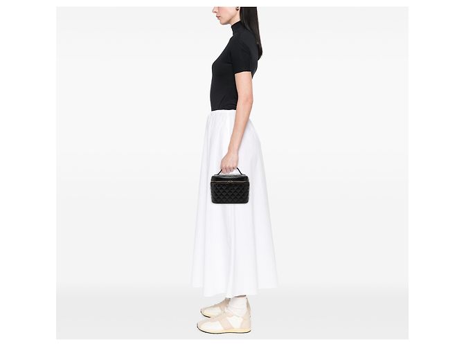 Borsa Vanity in Pelle di Agnello Trapuntata Nera CC di Chanel Nero - vista 7