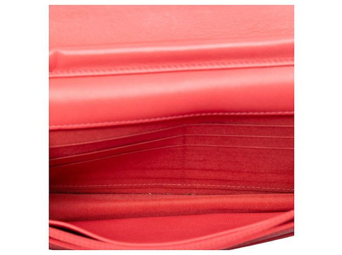 Chanel Blu Portafoglio in Pelle Matelassé Color Pop CC Wallet on Chain - vista 4