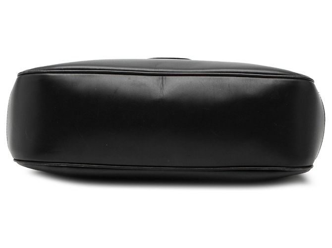 Salvatore Ferragamo Borsa a spalla doppia Gancini in pelle nera Ferragamo Nero - vista 3