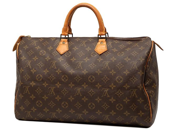 Borsa Speedy 40 Monogramma Marrone Louis Vuitton - vista 2