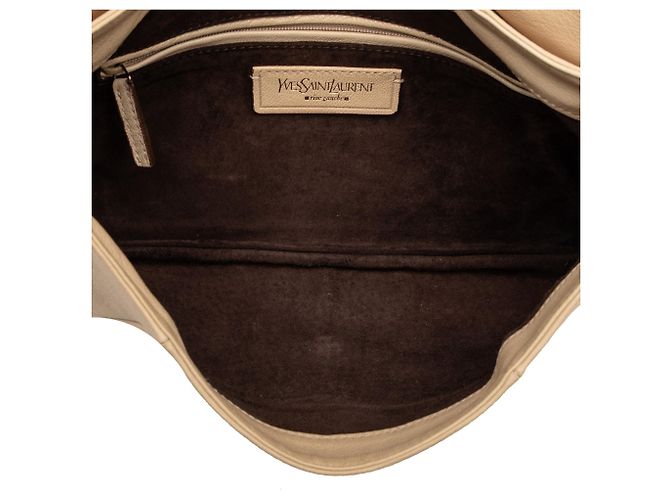 Borsa a tracolla Nadja Rose in pelle marrone di Saint Laurent Beige - vista 4