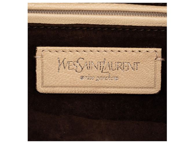 Borsa a tracolla Nadja Rose in pelle marrone di Saint Laurent Beige - vista 5