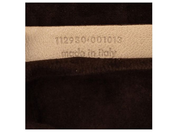 Borsa a tracolla Nadja Rose in pelle marrone di Saint Laurent Beige - vista 6