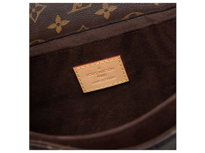 Pochette Metis Monogram Marrone Louis Vuitton - vista 5