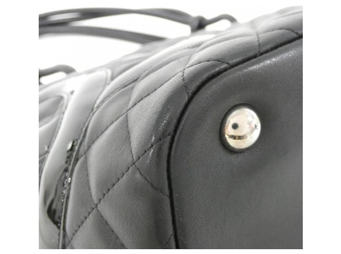 Borsa Chanel Cambon Line 25169 Nero - vista 3
