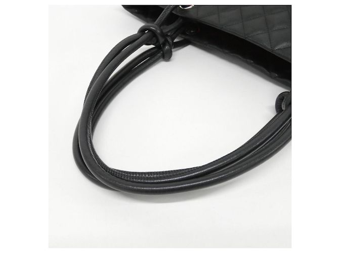 Borsa Chanel Cambon Line 25169 Nero - vista 5
