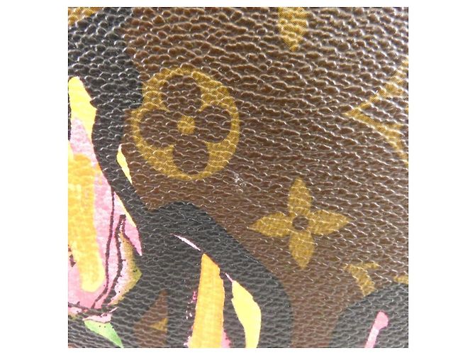 Borsa Louis Vuitton Monogram Rose Neverfull MM Marrone - vista 4