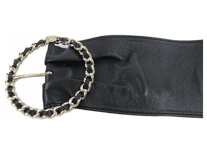 Chanel Standard schwarze Gürtel - Ansicht 2