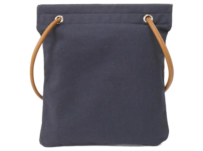 Borsa a Spalla Aline Hermès Blu D'oro - vista 2
