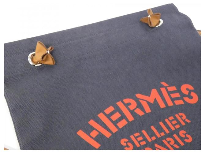 Borsa a Spalla Aline Hermès Blu D'oro - vista 4