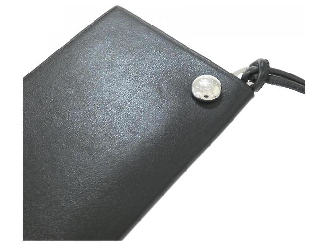 Tarjetero con monedero Loewe Pebble Slider Negro Caqui - vista 4