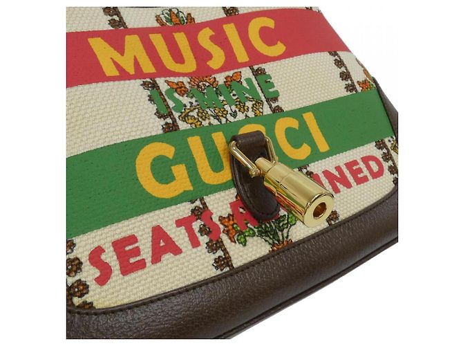 Borsa a Spalla Gucci JACKIE 1961 636706 Marrone Crudo - vista 4