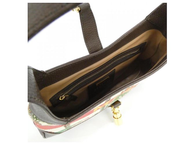 Borsa a Spalla Gucci JACKIE 1961 636706 Marrone Crudo - vista 7
