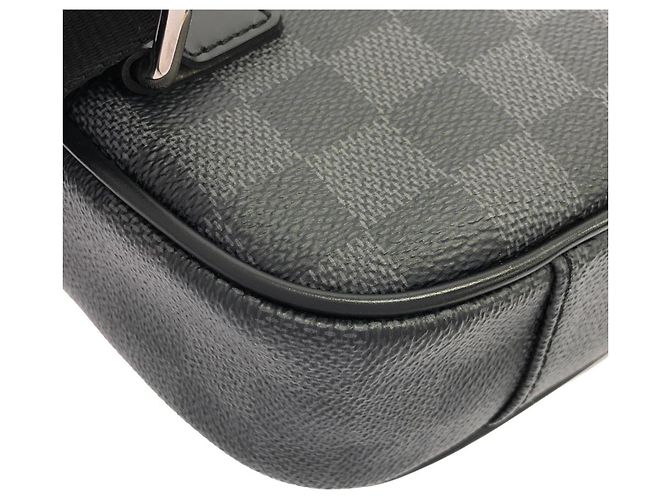 Borsa a Spalla Ambrelle Damier Graphite Louis Vuitton Damier ebene - vista 3