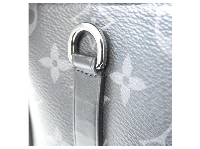Pochette Doppia per Telefono Monogram Eclipse Inverso Louis Vuitton Nero Grigio - vista 4