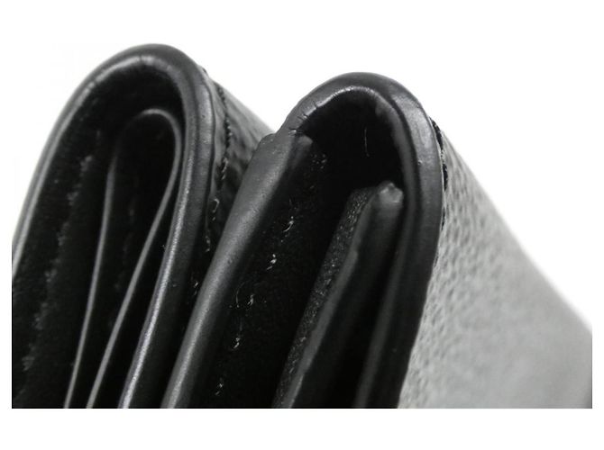 Louis Vuitton Monogram Eclipse Discovery Compact Wallet Black - view 5