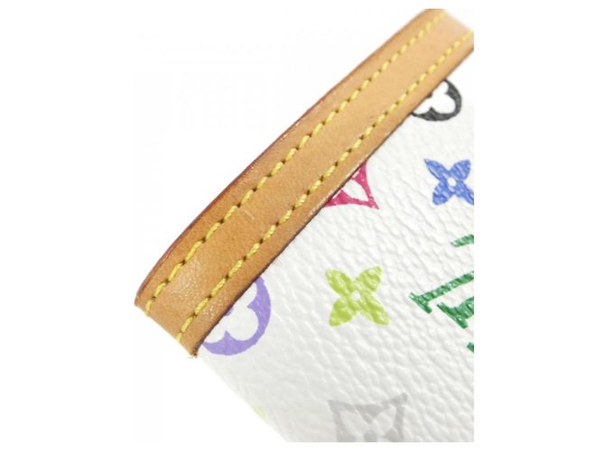 Louis Vuitton Multicolor Coin Purse White Multiple colors - view 3