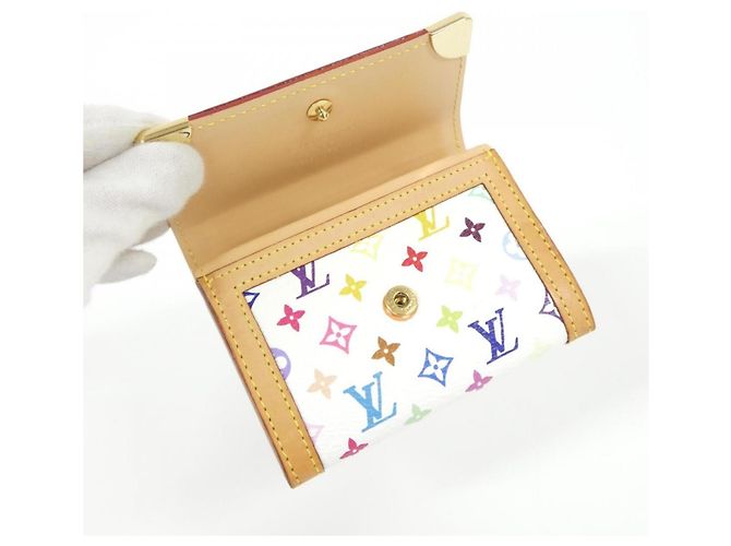 Louis Vuitton Multicolor Coin Purse White Multiple colors - view 5