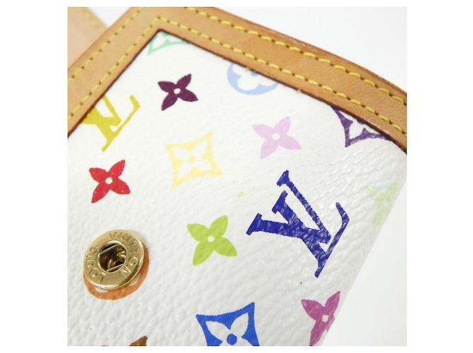 Louis Vuitton Multicolor Coin Purse White Multiple colors - view 6