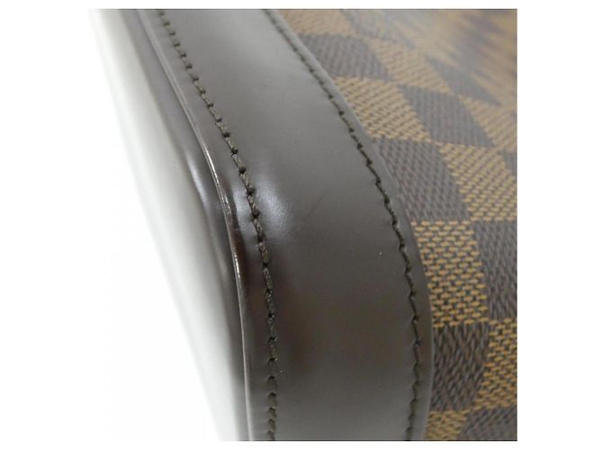Borsa a mano Damier Alma PM Louis Vuitton Marrone - vista 2