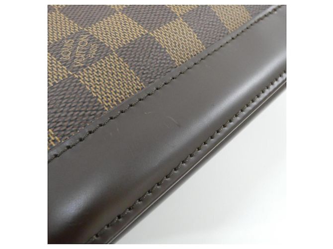 Borsa a mano Damier Alma PM Louis Vuitton Marrone - vista 3