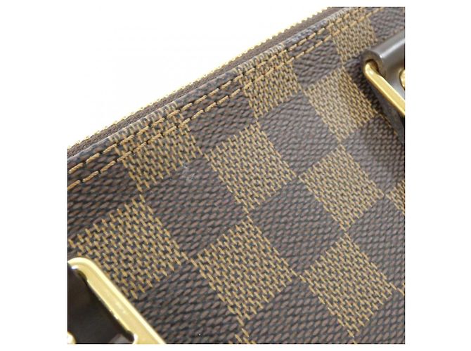 Borsa a mano Damier Alma PM Louis Vuitton Marrone - vista 5