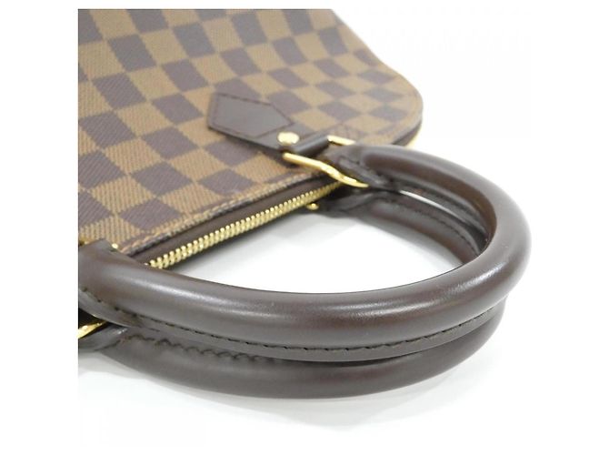 Borsa a mano Damier Alma PM Louis Vuitton Marrone - vista 6