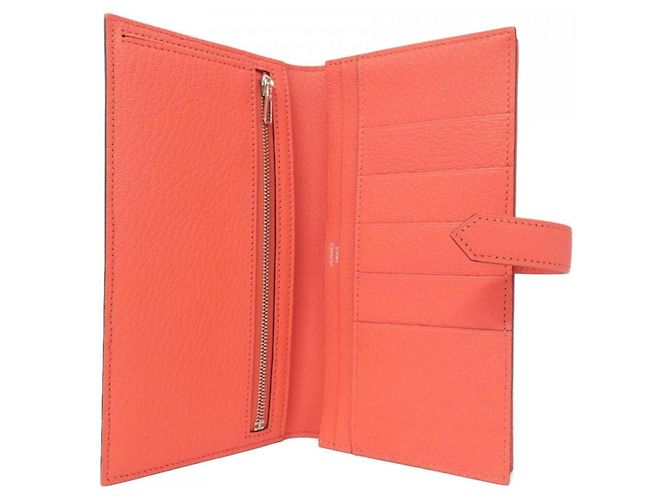 Cartera Soufflé Bearn de Hermès Rosa Roja - vista 4