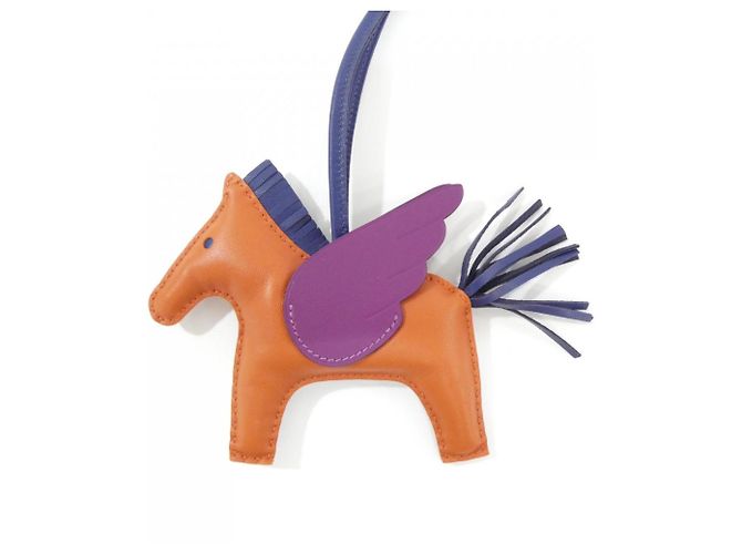 Charm Accessorio Pegasus Rodeo di Hermès Blu - vista 2