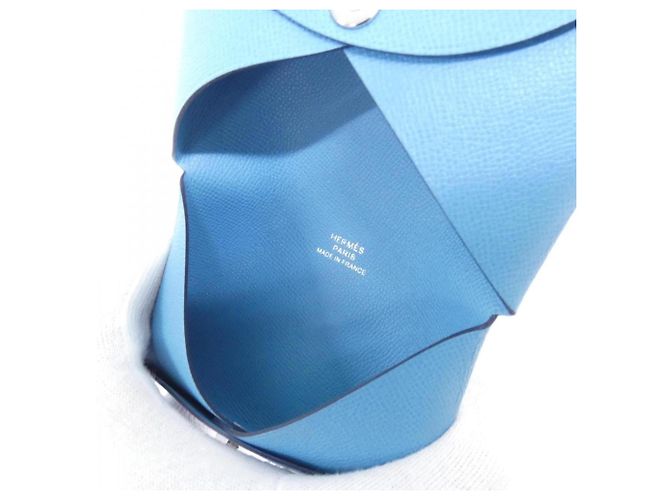 Hermès Visitenkartenetui Hermes Calvi Blau - Ansicht 4